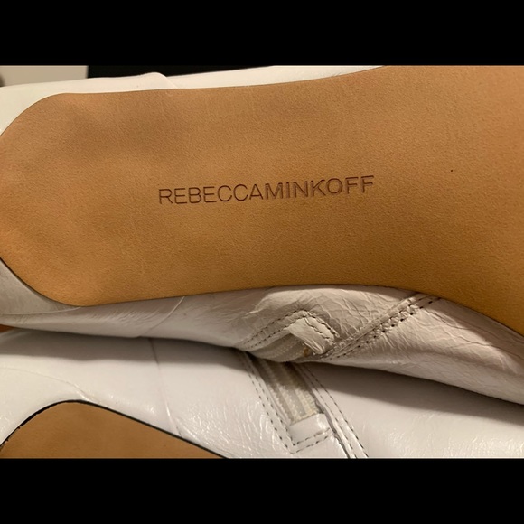 Rebecca Minkoff White Ankle Boots - Picture 11 of 16